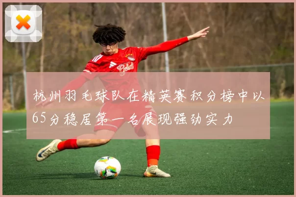 杭州羽毛球队在精英赛积分榜中以65分稳居第一名展现强劲实力